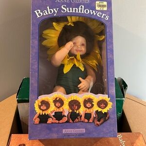 Anne Geddes Baby Sunflower vintage 90’s